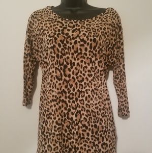 H&M leopard tunic